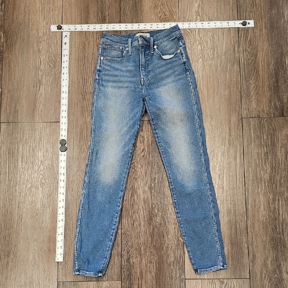 Madewell Women's Light Blue Skinny Jeans, School, Relax, Western